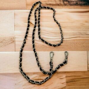 Unbranded gold/faux leather strap